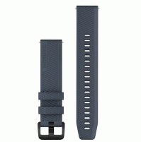Quick Release Bands 20 mm - Granite Blue with Black Hardware - 010-13076-01 - Garmin